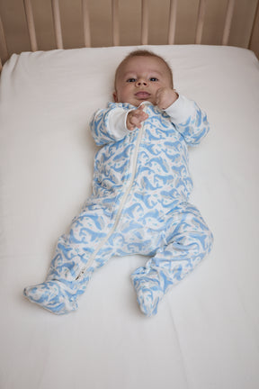 Pijama Enteriza Ballenas - Minibhu