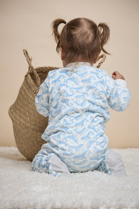 Pijama Enteriza Ballenas - Minibhu