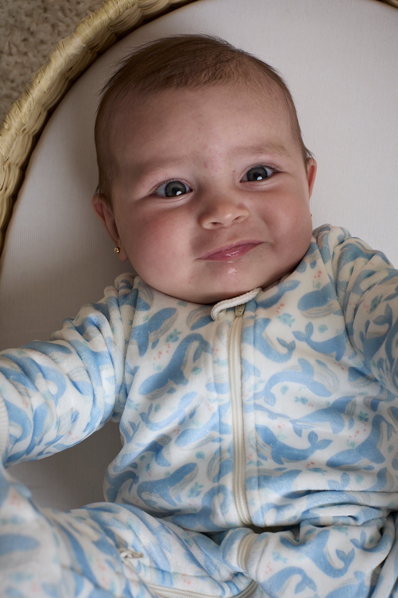 Pijama Enteriza Ballenas - Minibhu