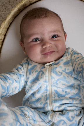 Pijama Enteriza Ballenas - Minibhu