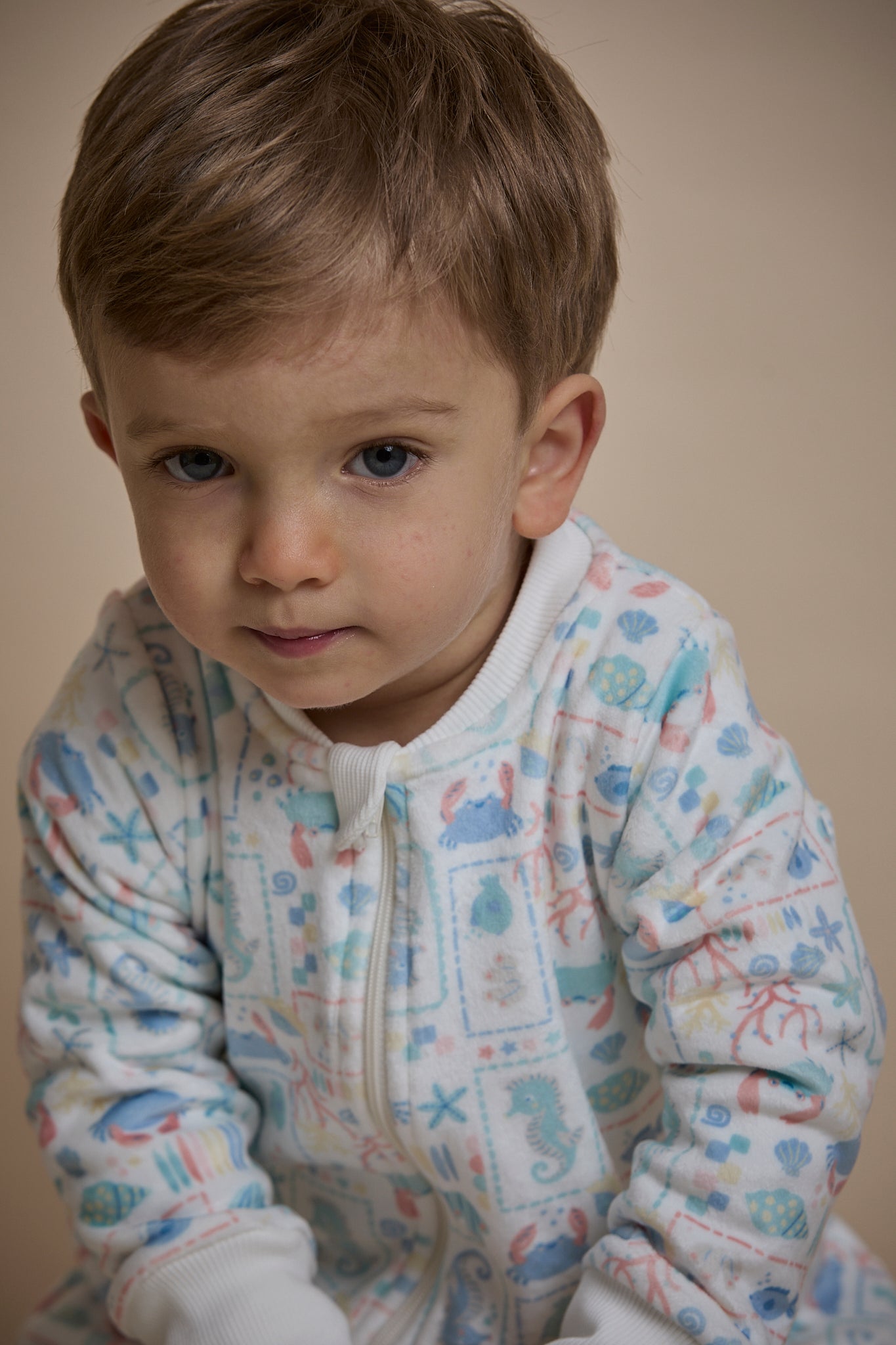 Pijama Enteriza Patch Marino - Minibhu
