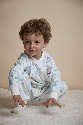 Pijama 2 Piezas Patch Marino Unisex - Minibhu