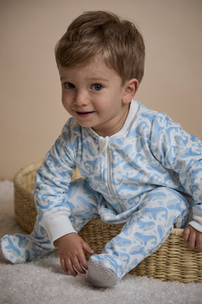 Pijama Enteriza Ballenas - Minibhu