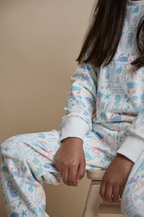 Pijama 2 Piezas Patch Marino Unisex - Minibhu