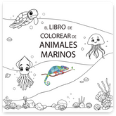 Libro Para Colorear Animales Marinos