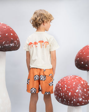 Camisa Hongos Crudo - Minibhu