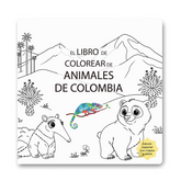 Libro Para Colorear Animales De Colombia - Minibhu