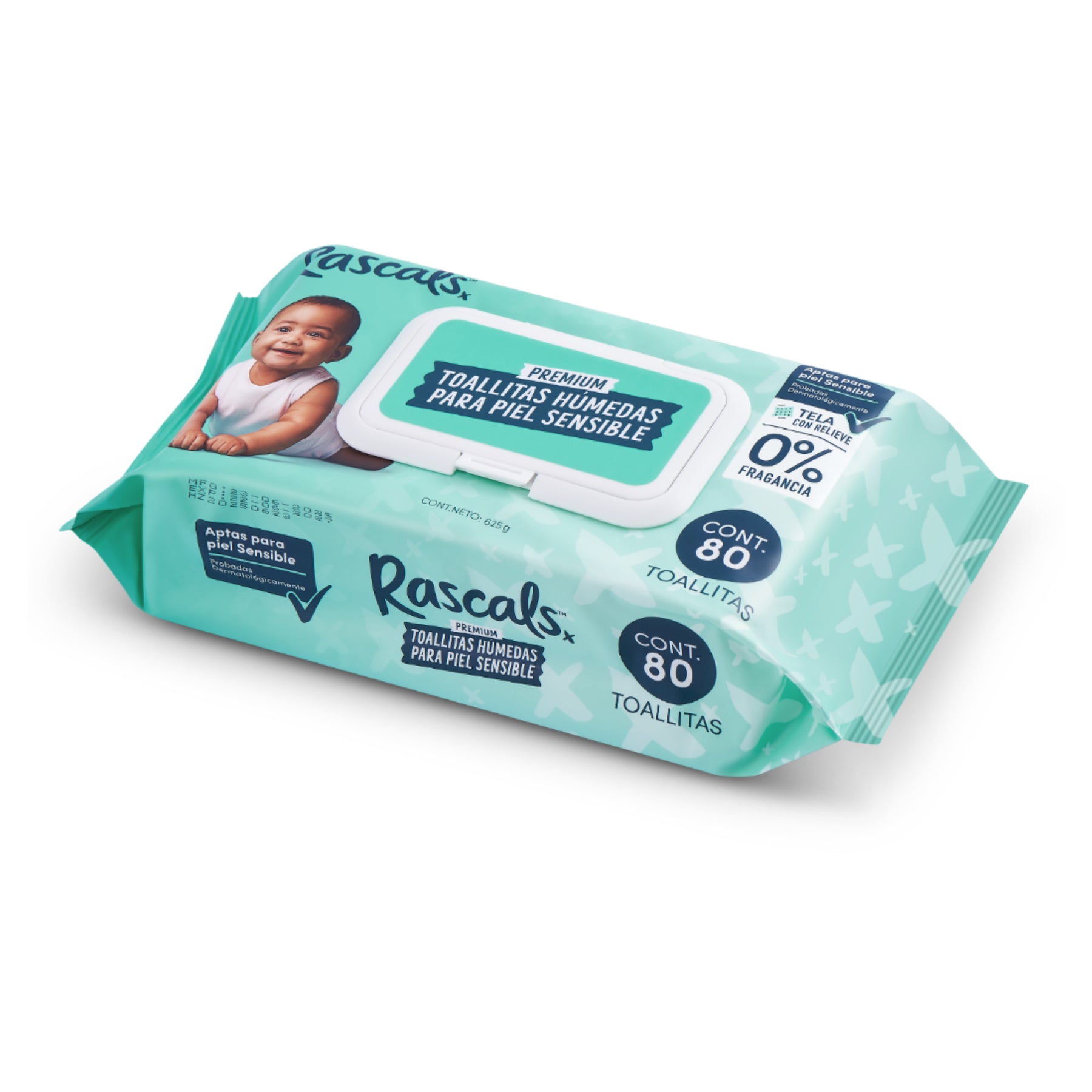 Pañitos Húmedos Rascals + Friends Sesitive