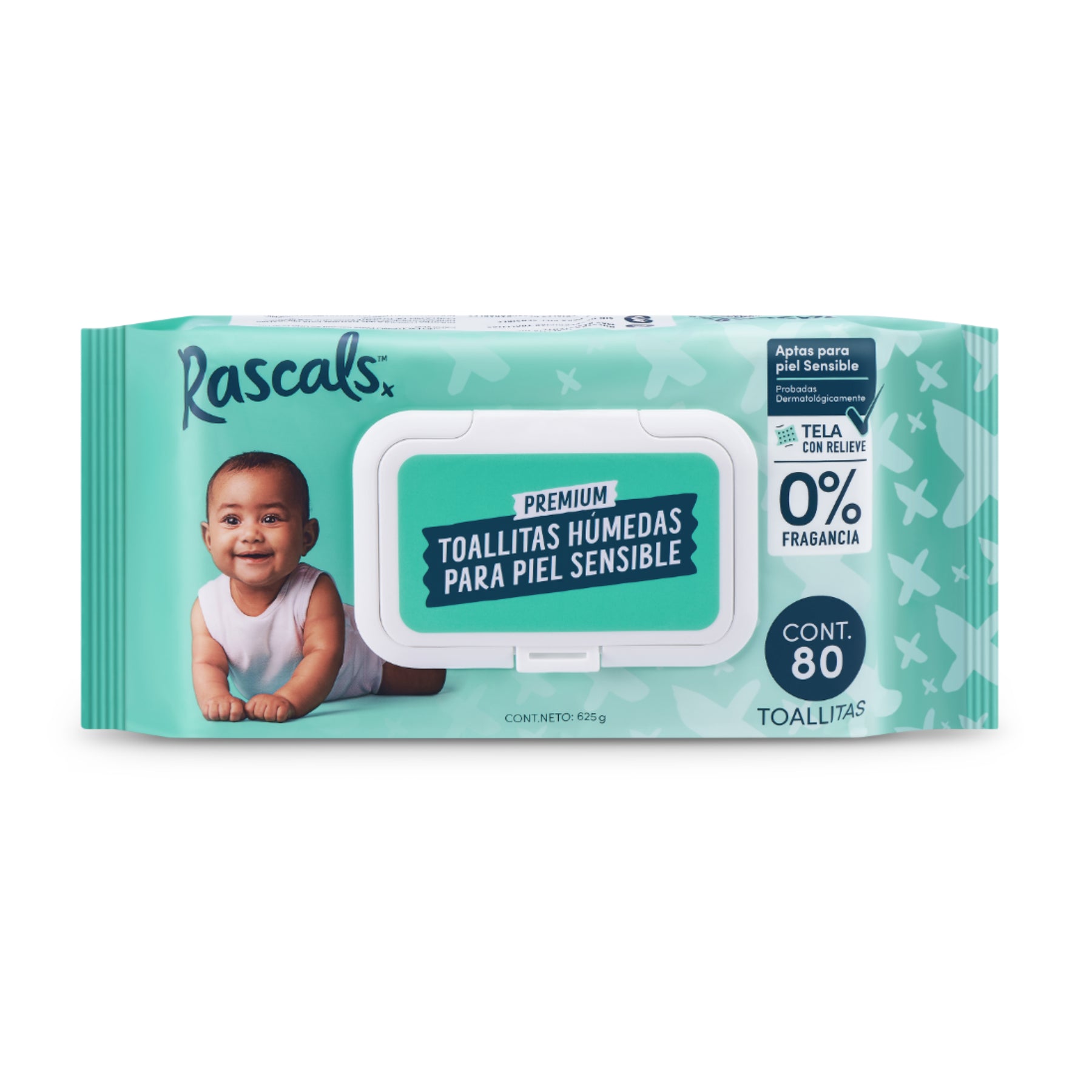Pañitos Húmedos Rascals + Friends Sesitive