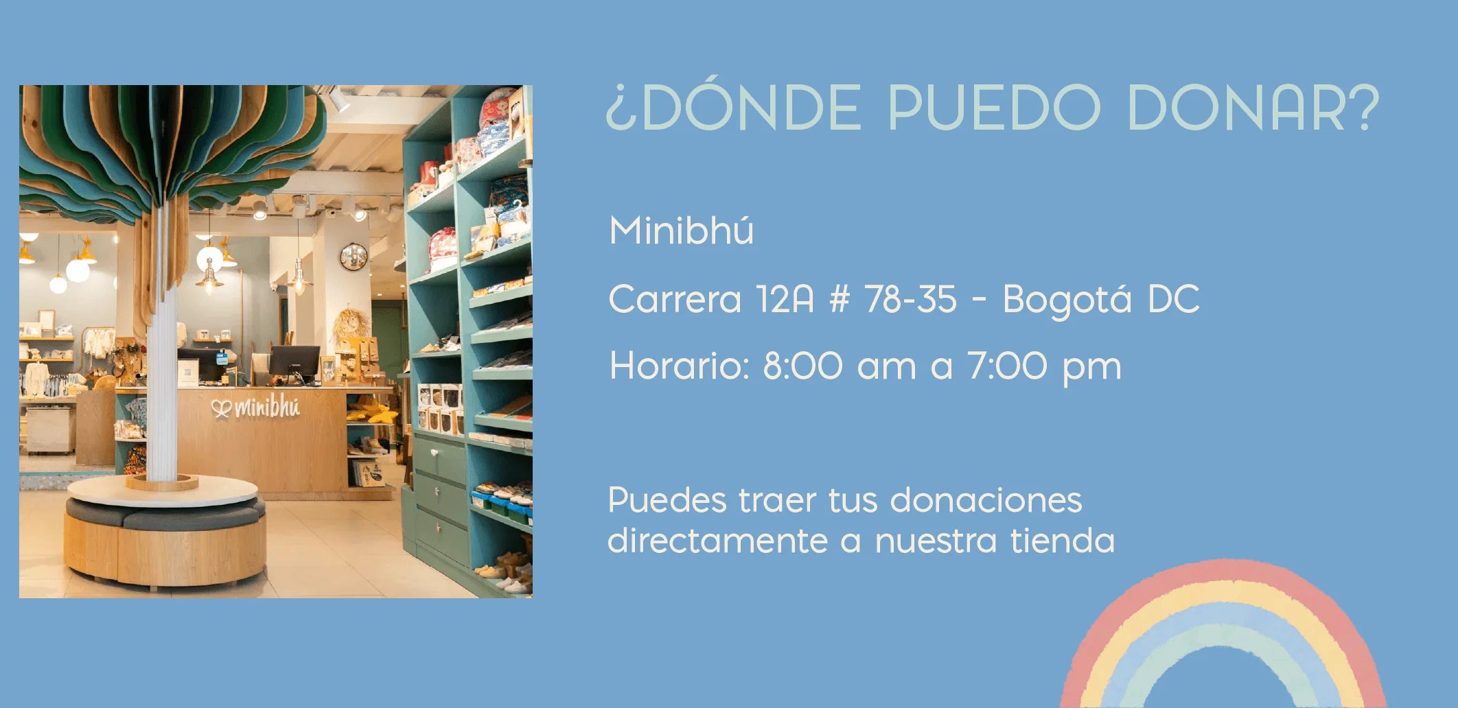 Donde puedo donar a Colombia Minibhú
