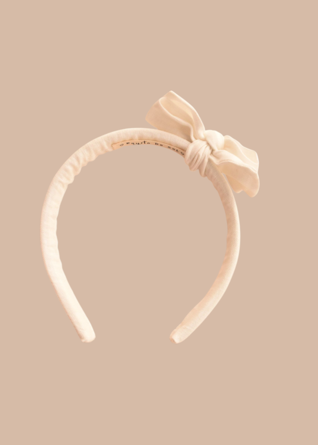 Diadema Charlotte Marfil