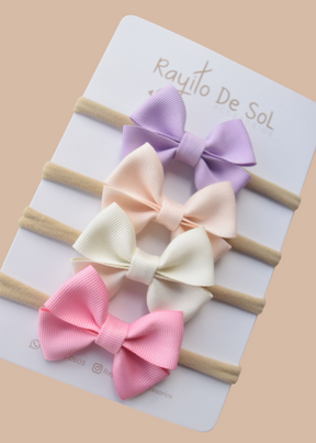 Set X4 Cintillos Moño Frida