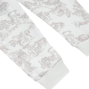 Pijama 2 Piezas Toile De Jouy Beige Unisex