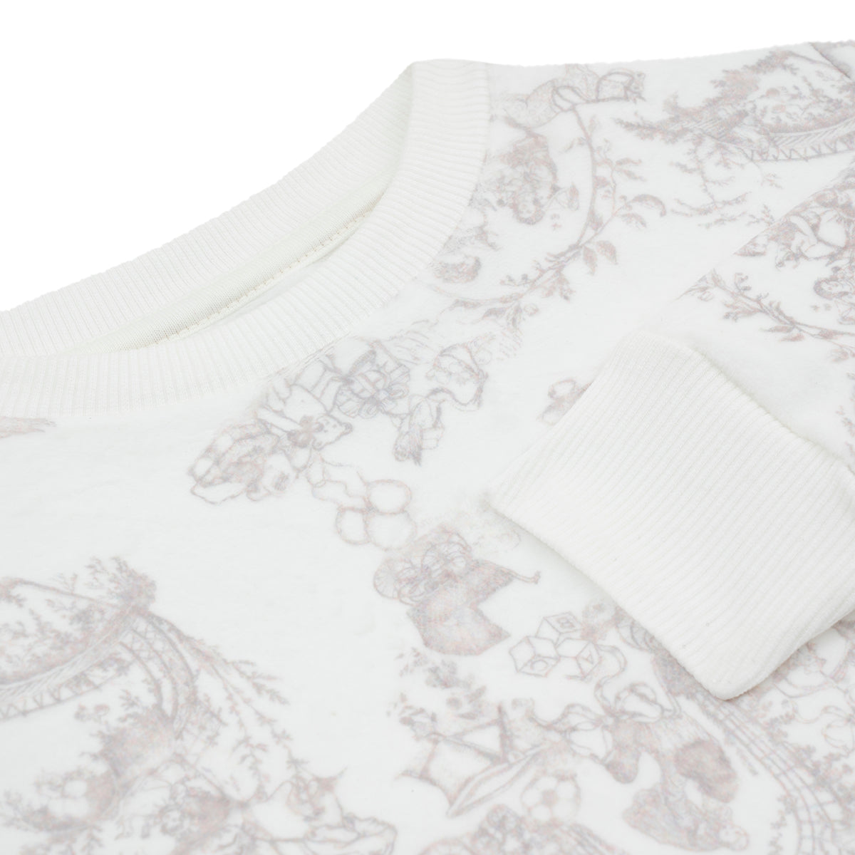 Pijama 2 Piezas Toile De Jouy Beige Unisex