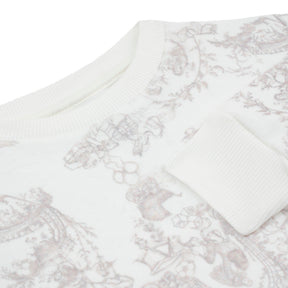 Pijama 2 Piezas Toile De Jouy Beige Unisex