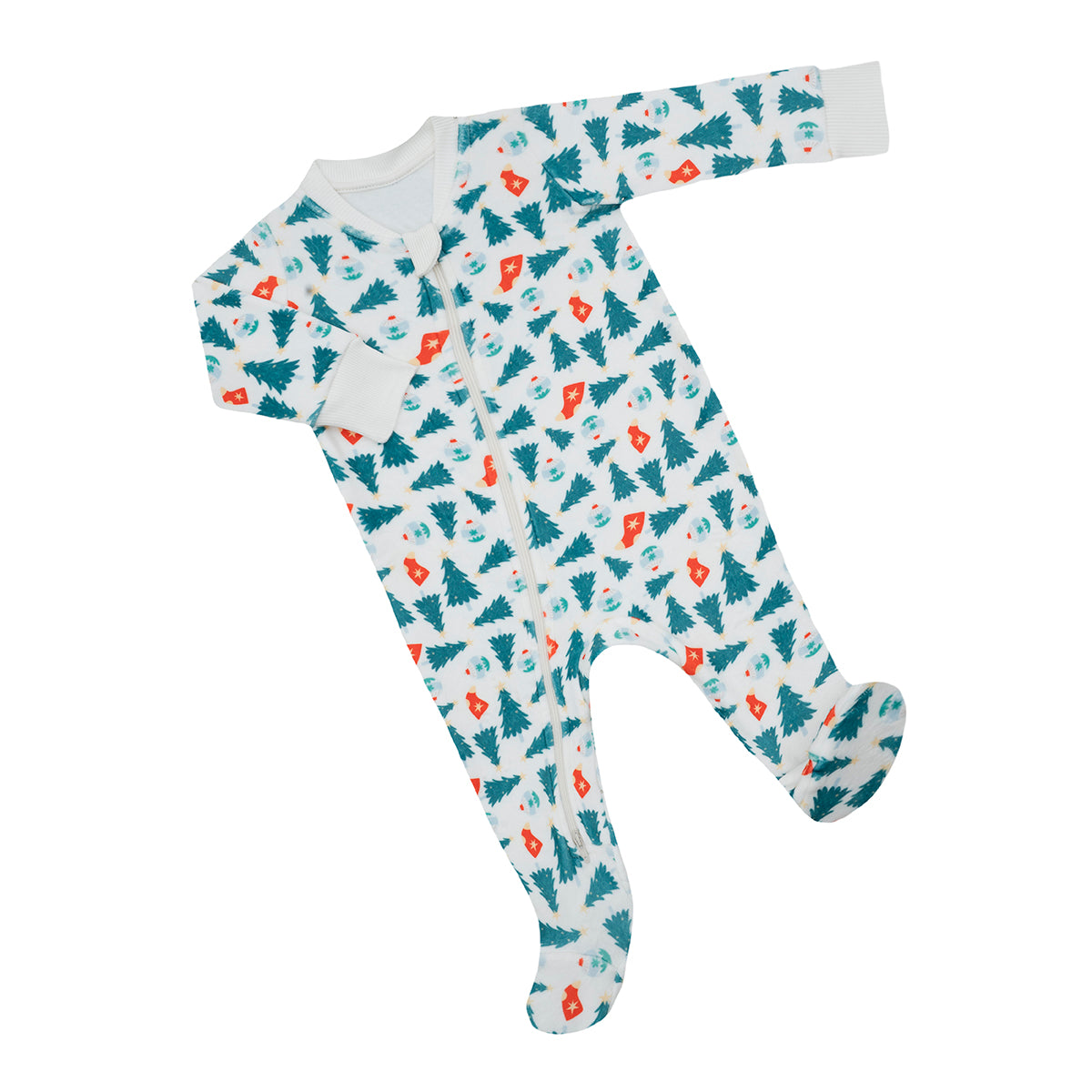 Pijama Enteriza Navidad Arboles