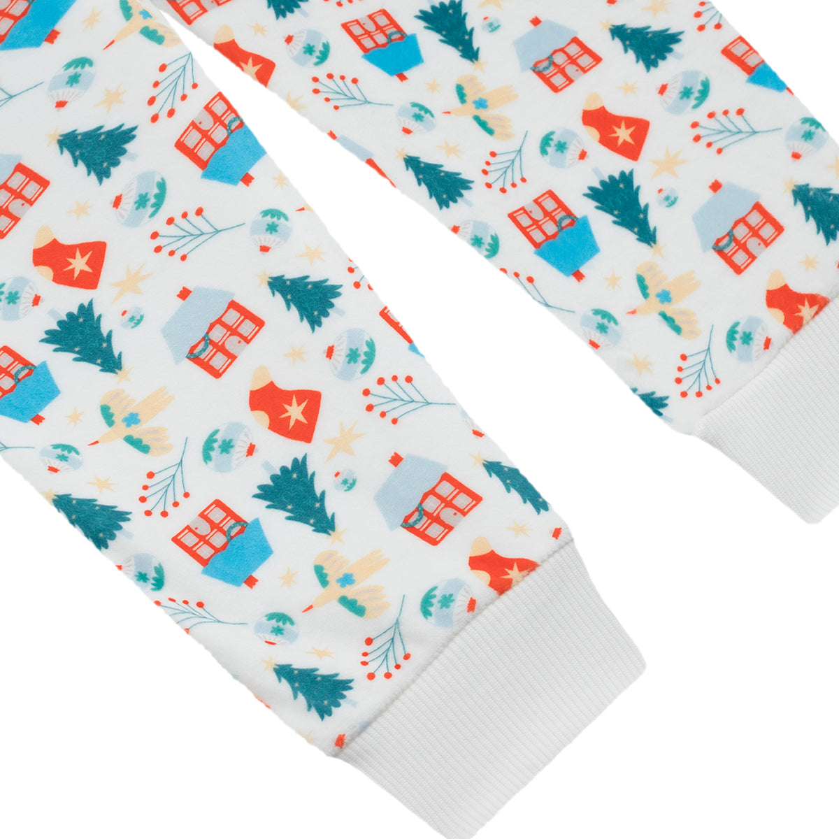 Pijama 2 Piezas Navidad Casitas Unisex