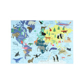 Rompecabezas mediano - Mapa del Mundo 100 fichas