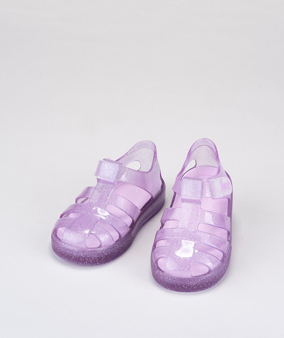 Sandalias Star Glitter Malva - Minibhu