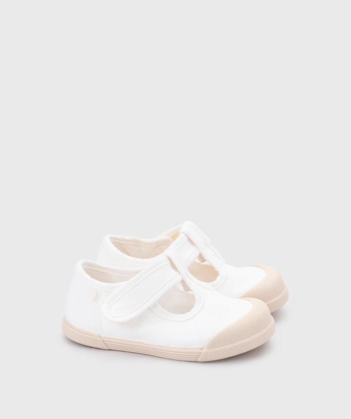 Tenis Lona Pepito Blanco - Minibhu