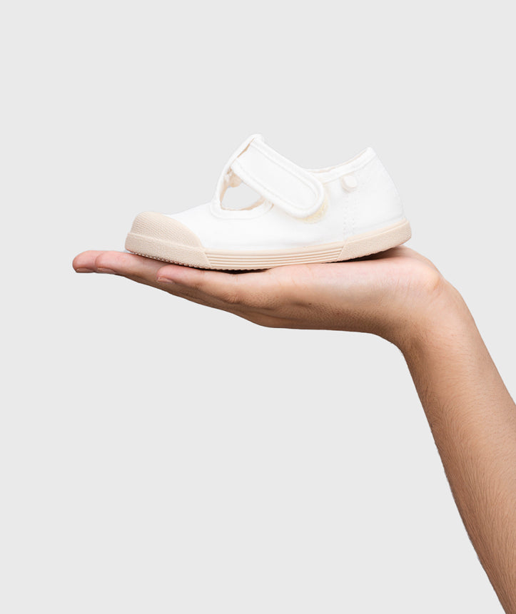 Tenis Lona Pepito Blanco - Minibhu
