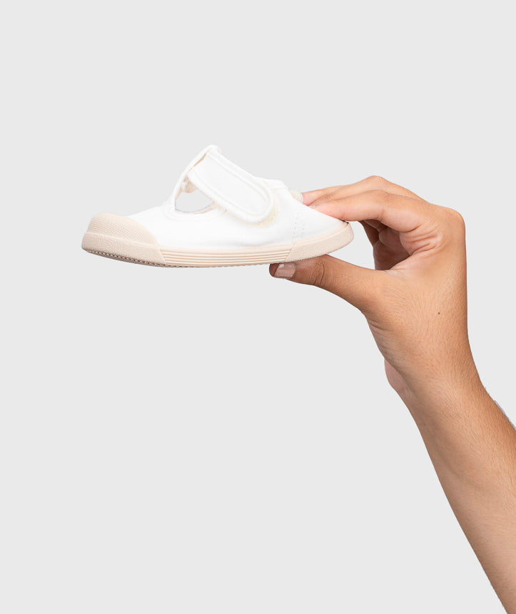 Tenis Lona Pepito Blanco - Minibhu