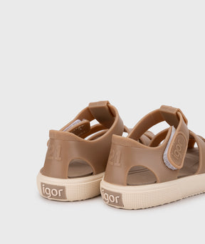 Sandalias Bay Taupe - Minibhu