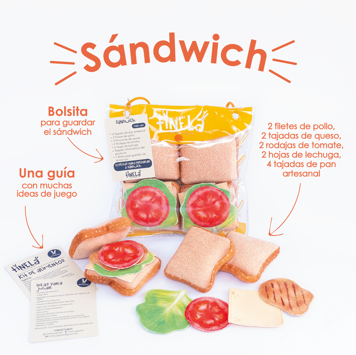 Kit Sandwich Tinela