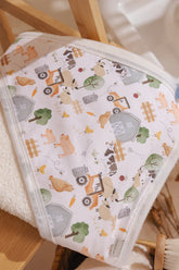 Toalla Capucha Beige Granja