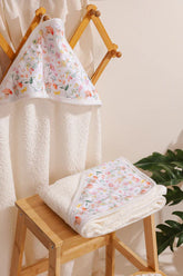 Toalla Capucha Beige Hadas