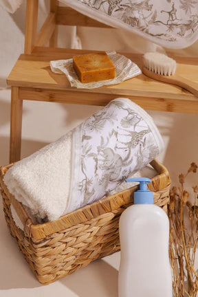 Toalla Capucha Beige Safari