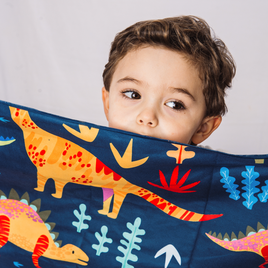 Toalla niño Dino La pequeña galería