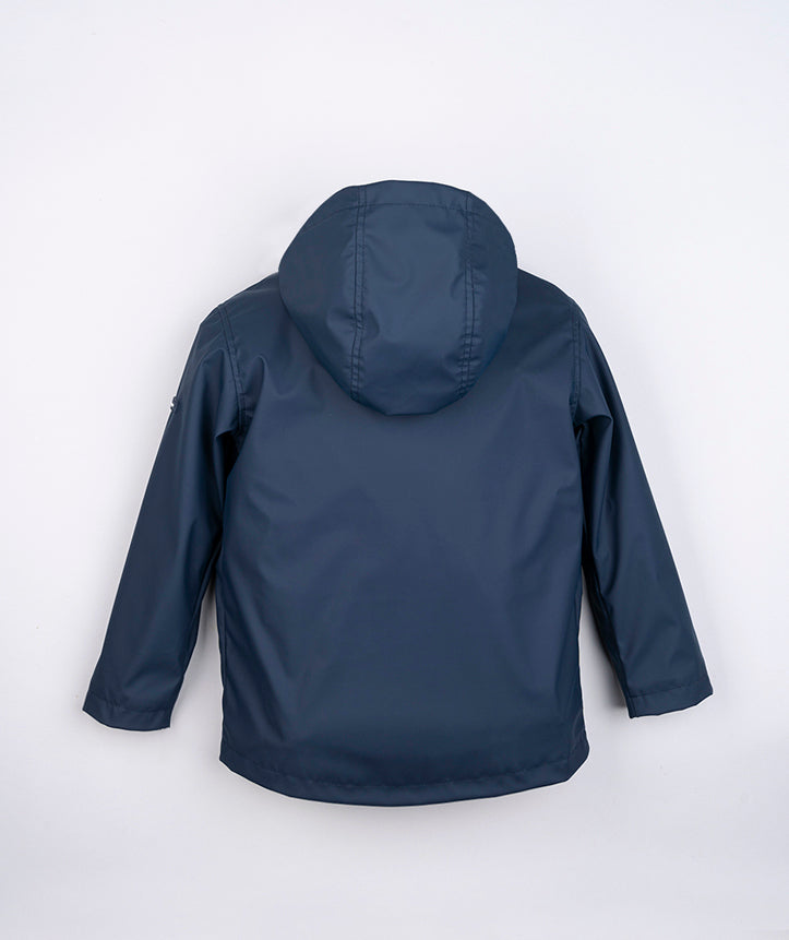 Chaqueta Chubasquero Unisex Marino