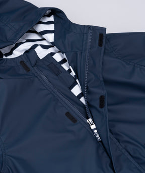 Chaqueta Chubasquero Unisex Marino