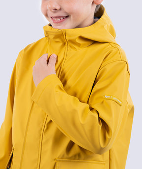 Chaqueta Chubasquero Unisex Amarillo