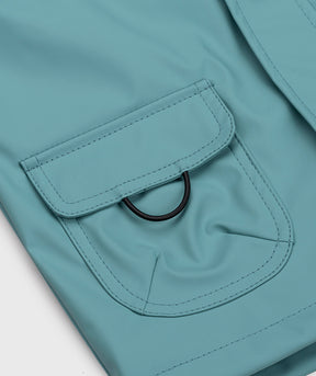 Chaqueta Chubasquero Unisex Turquesa