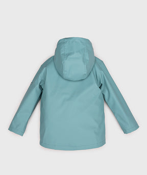 Chaqueta Chubasquero Unisex Turquesa