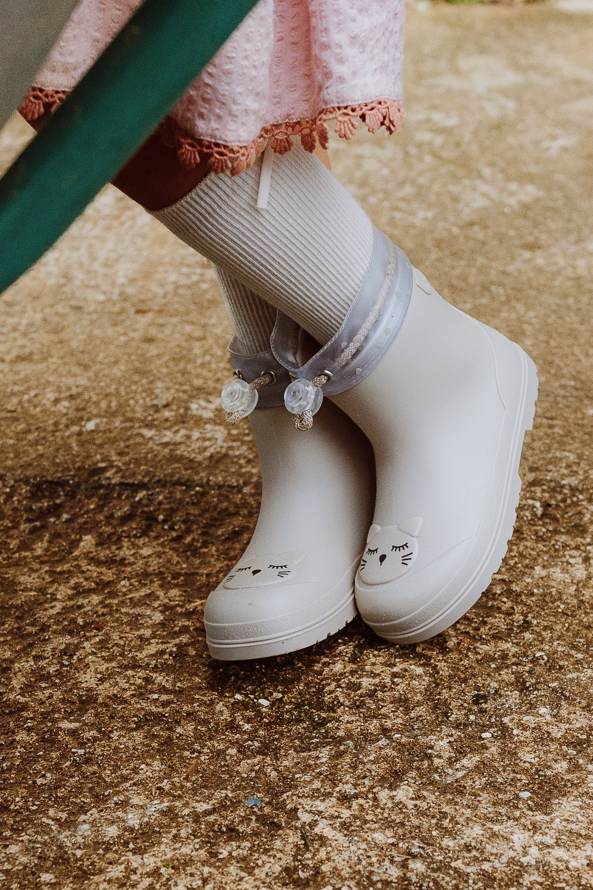 Bota Mendi Gato Beige