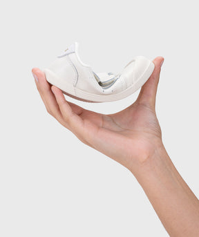 Tennis Cuero Barefoot Blanco