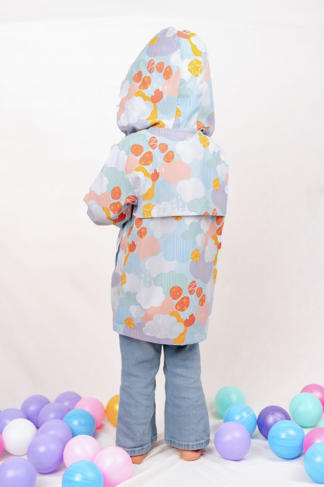 MiniZoe Raincoat Nube Cielo