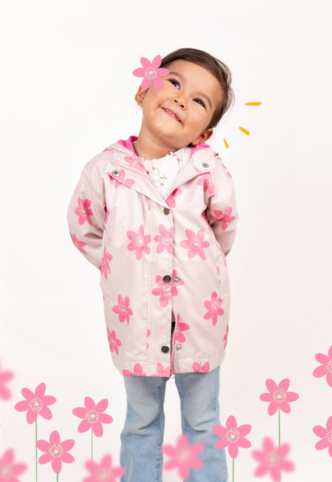 MiniZoe Raincoat Flores