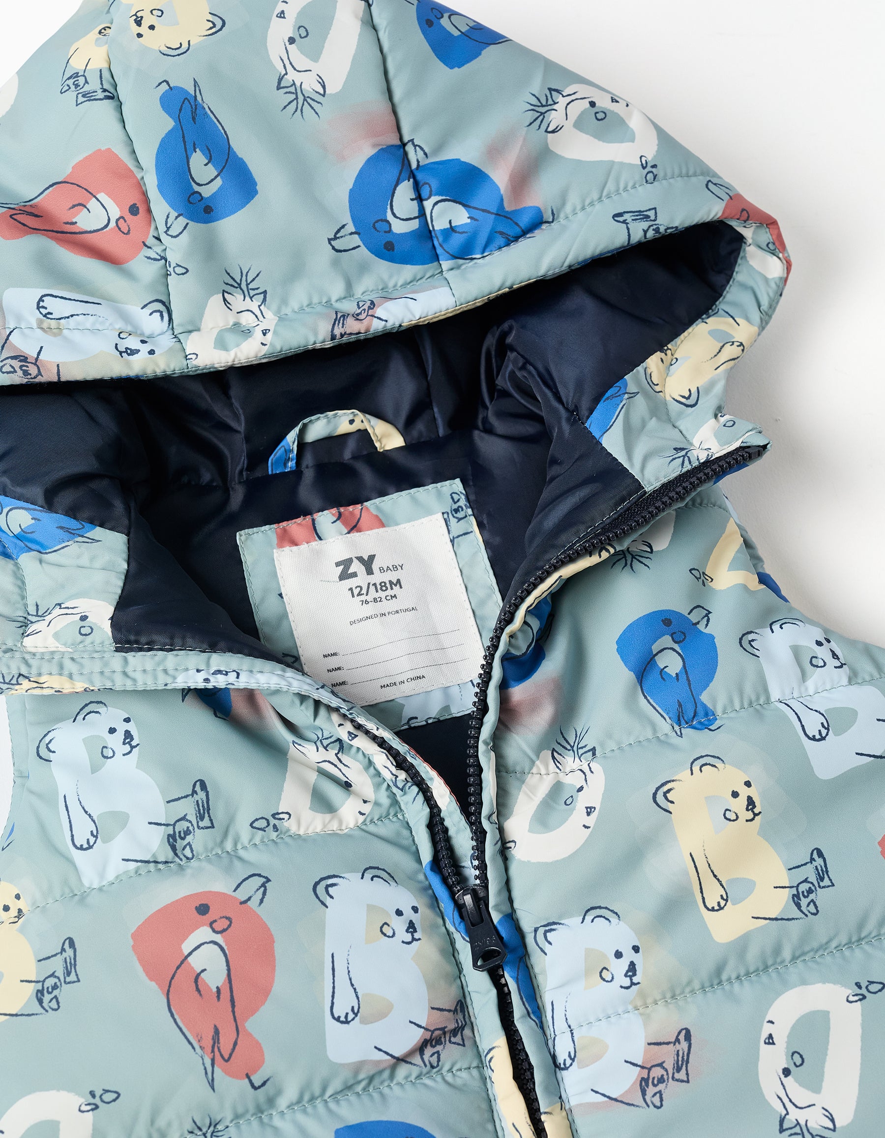 Chaleco Puffer AlPhaBet