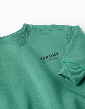 Saco Fleece Green Back To Fun