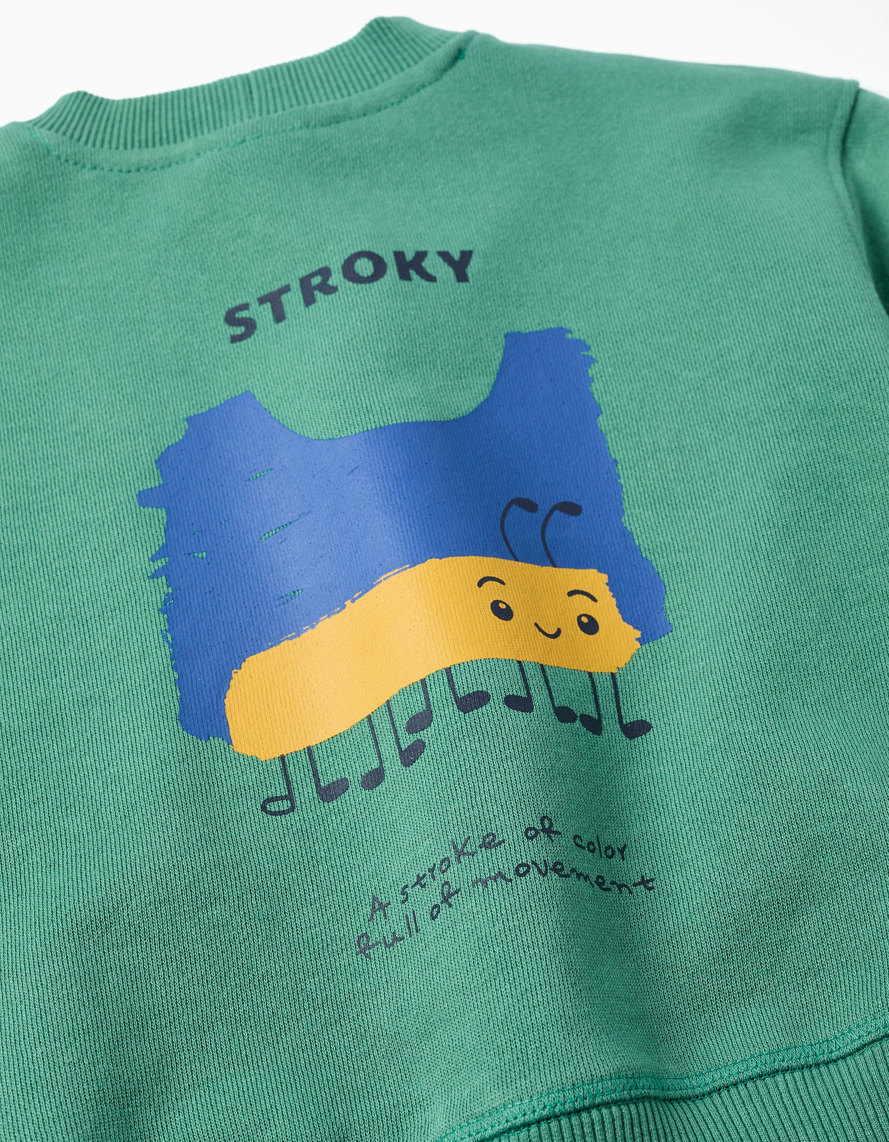 Saco Fleece Green Back To Fun