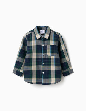 Camisa Cuadros Baby Christmas Time
