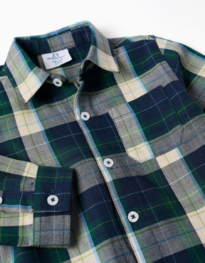 Camisa Cuadros Baby Christmas Time