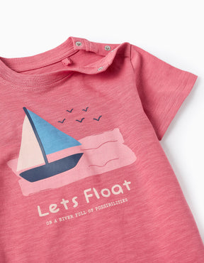 Camiseta Jersey Pink Artsea