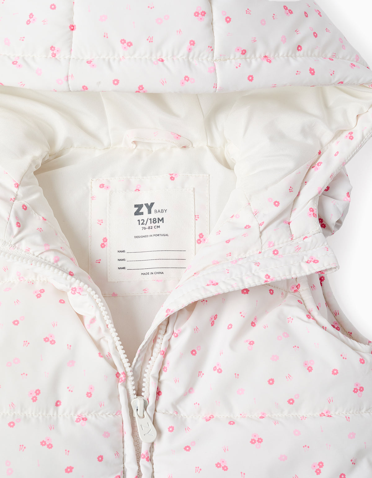 Chaleco Beige Back To fun