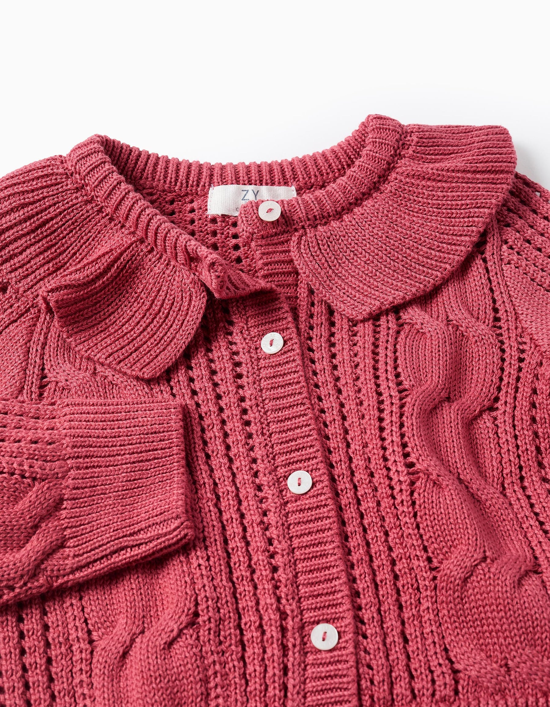 Saco Cárdigan Con Volantes Back To Fun