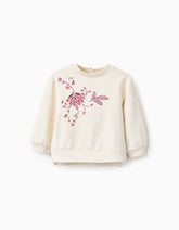Saco Fleece White Boho Girl
